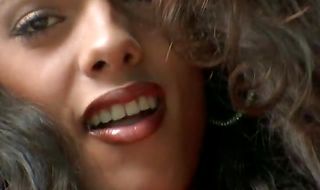 Beguiling latin brunette Sharon Lopes gets his shaved anus penetrated