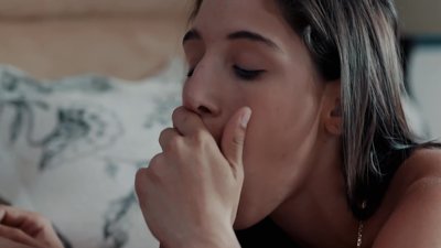 Known for her large raunchy appetite, Abella Danger is having some energetic raunchy fun with her partner. After treating his cock with a pleasant