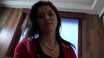 Young man picked up fine girl and made her suck schlong because he wanted woman to feel free before undressing naked. And after that permission to