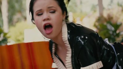 Ravishing cutie in a French maid's outfit parades her hot body around a man. Getting the guy hot, he grabs her fanny and boinks her hard. Enjoying the