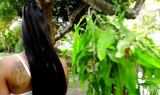 Wonderful Domino Presley has a smile because he knows that he is going to get some